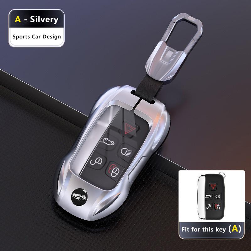 Car Key Case Shell Cover Fob for Land Rover Range Rover Sport Evoque Freelander Velar Discovery 4 LR2 LR4 for Jaguar XJ XF XJL