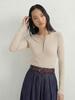 ACUD Slim Ribbed T-Shirt_Cream