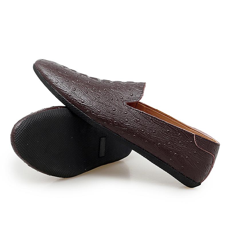 Fashion 2024 Genuine Leather Mens Loafers Fashion Handmade Moccasins Soft Lightweight Slip On Men's Boat Shoe Comfy Italian Shoes Casual