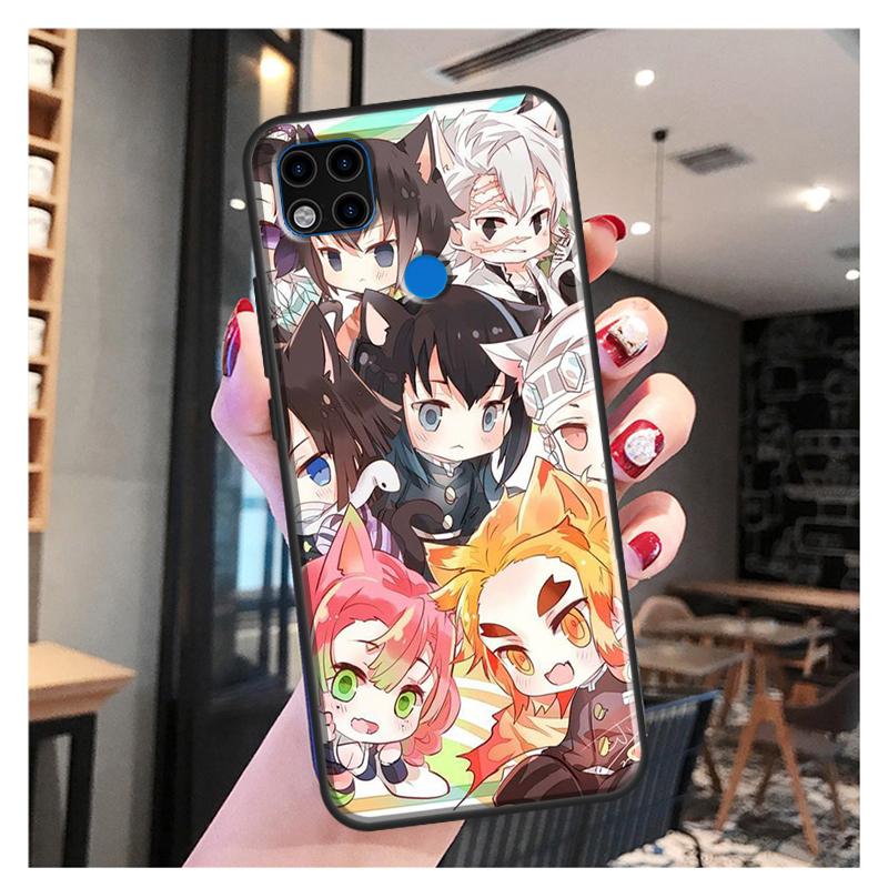 

Мягкий чехол Demon Slayer Kimetsu No Yaiba с аниме для Xiaomi Redmi Note 11 Pro Note 10 Pro Note 9 Pro 10S 9S 8T 9A 9C 9T Redmi 7A
