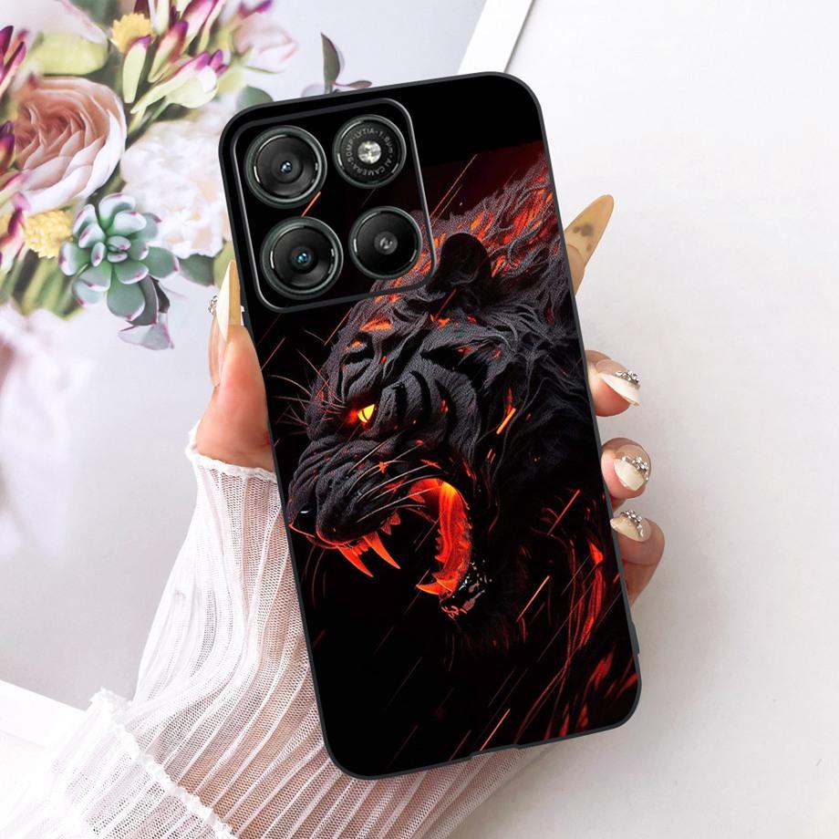 Luxury Flower Cartoon New Fashion Phone Case For Motorola Moto G67 Power Motorola G57 Power Funda Soft Silicone Back Cover Coque