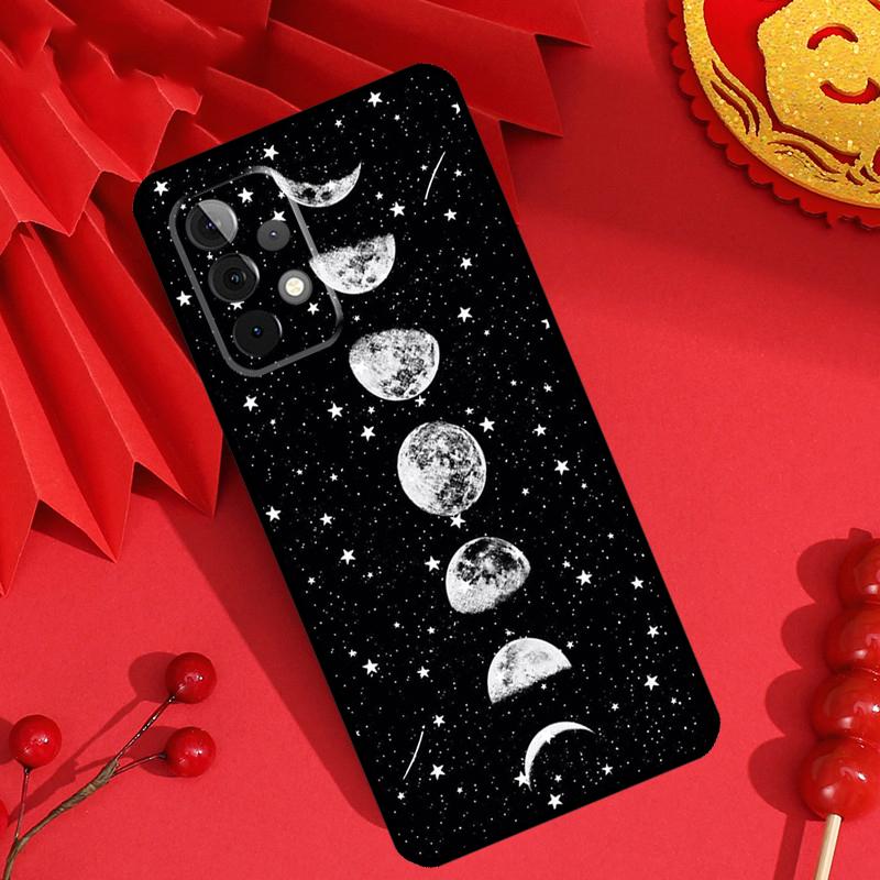 Moon Stars Space Case For Samsung Galaxy M34 M54 M32 M52 M15 M11 M12 M13 M14 M06 M16 M36 M56 M31 M53 M35 M55