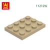 Non-Toxic 61Pcs/Lot 11212W Plate 3 X 4 Building Block Moc Color Accessories Compatible With Brick Diy Children'S Toy Assembly Parts