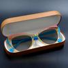 Modische TR90 Katzenauge Myopie Sonnenbrille Anti Blaulicht Street Photography Brille 0 BIS -4.0 Leichter Luxus