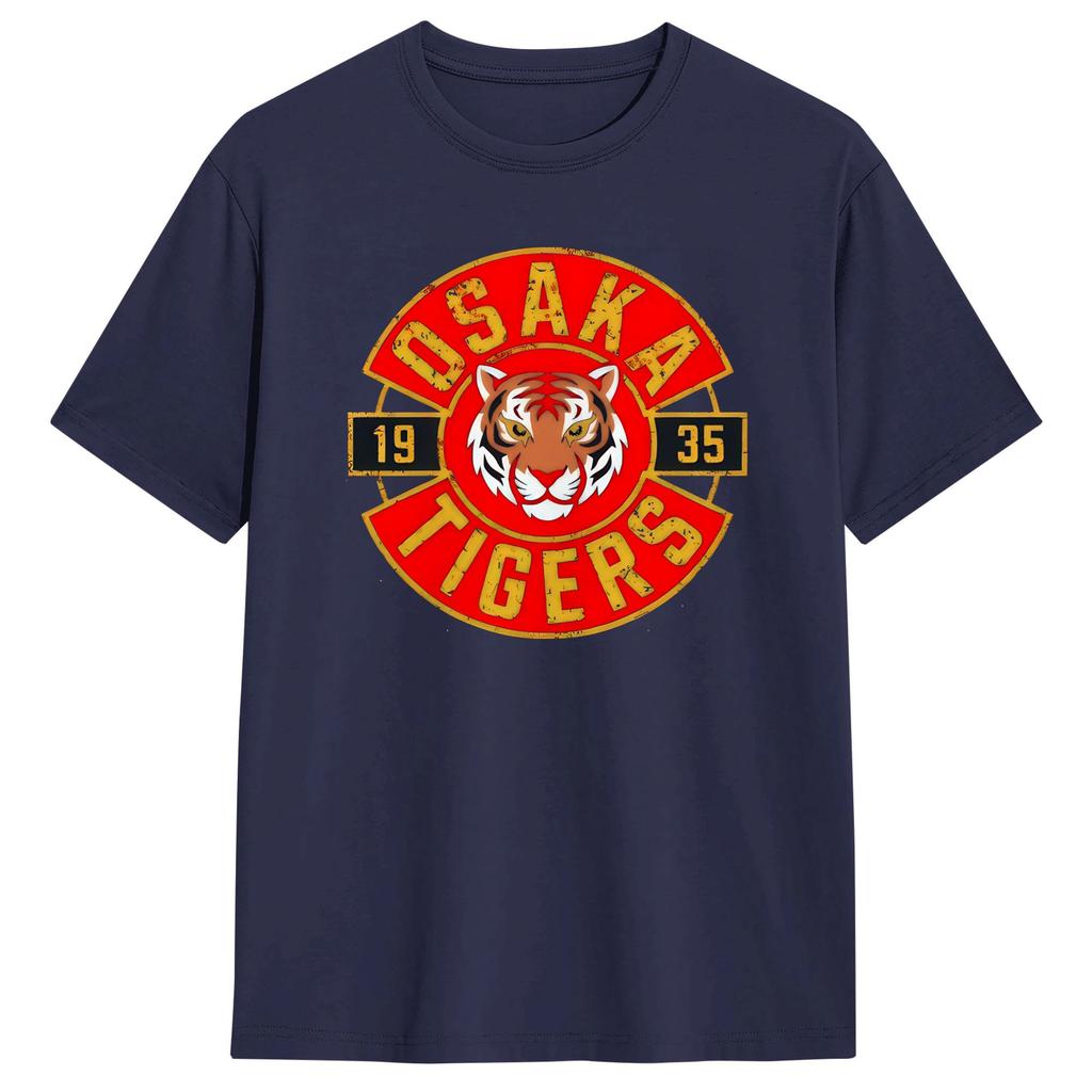 Unisex T Shirt Osaka Tigers 1935 T Shirts Popular Summer Tee Shirt Y2K Retro 100 Cotton Clothes Plus Size 5XL