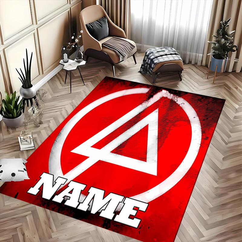 Custom Personalization Linkin Park Area Rug - Perfect For Kitchen, Bathroom,Laundry Room Decor Large Size Available,Gift All Seasons
