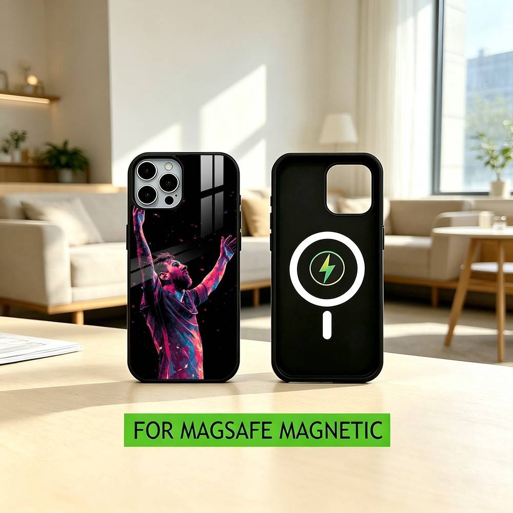 LIONEL Leo Messi-i F-Football  Phone Case For iPhone17,16,15,14,13,12,11 Plus,Pro Magnetic For Magsafe Wireless Charging
