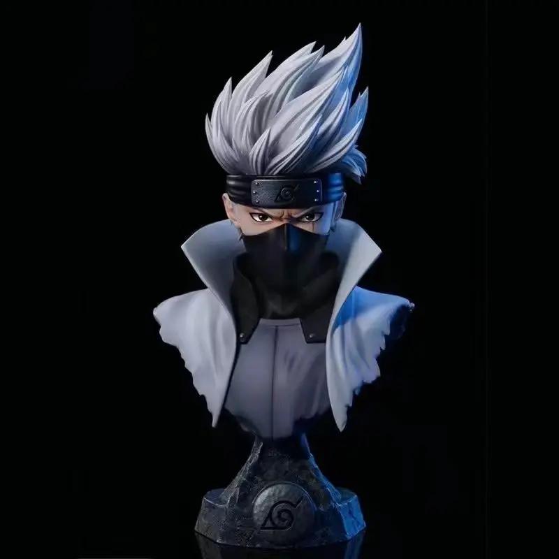 Anime Naruto Figure Uchiha Sasuke Namikaze Minato Uchiha Obito Tsunade Figures Bust Action Figures PVC Statue Collection Gifts