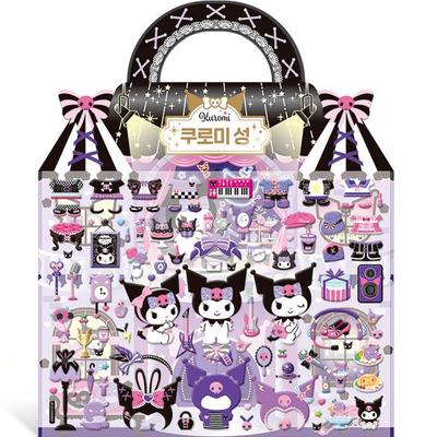 Sanrio tredimensionell väska Kuromi Castle, Dotty Dog, koreanska leksakstillbehör