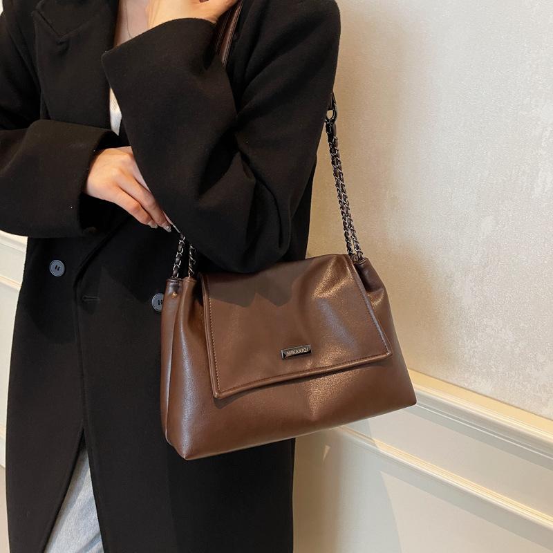 Módní univerzální taška přes rameno Dámská nová velkokapacitní nákupní taška Ležérní malá čtvercová taška