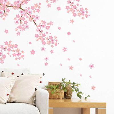 Plum Blossom DIY Sofa TV Background Wall Sticker Bedroom Living