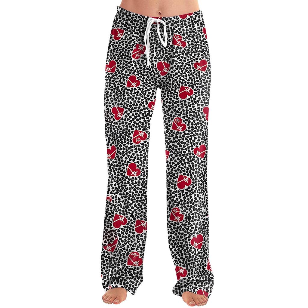 Women's Allover Printed Home Pants Sleeping Pajama Pants Long Pants Pajama Pants Yoga Pants