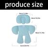 2 In 1 Design Baby Car Seat Cushion Soft and Breathable Pram Insert for Infant Safety In Carseats Strollers and Swings