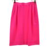 Yves Saint Laurent 90s Wool Old Midi Length Skirt M Pink Women Used