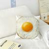 Funny Food Fried Egg Pizza Waffle cushion Living Room Bedroom Headboard Backrest Cushion Square Cushion Nap Time Pillow Case