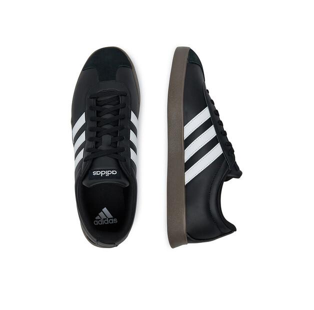 Мужские кроссовки adidas Vl court base id3712 чёрные
