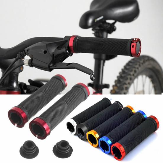 1 Pair Anti-Slip Handlebar Mountain Bike Bicycle Cycling BMX Handle Bar Grips