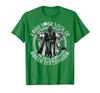 Darth Vader Black Green St. Patrick's Day Disney+ T-Shirt