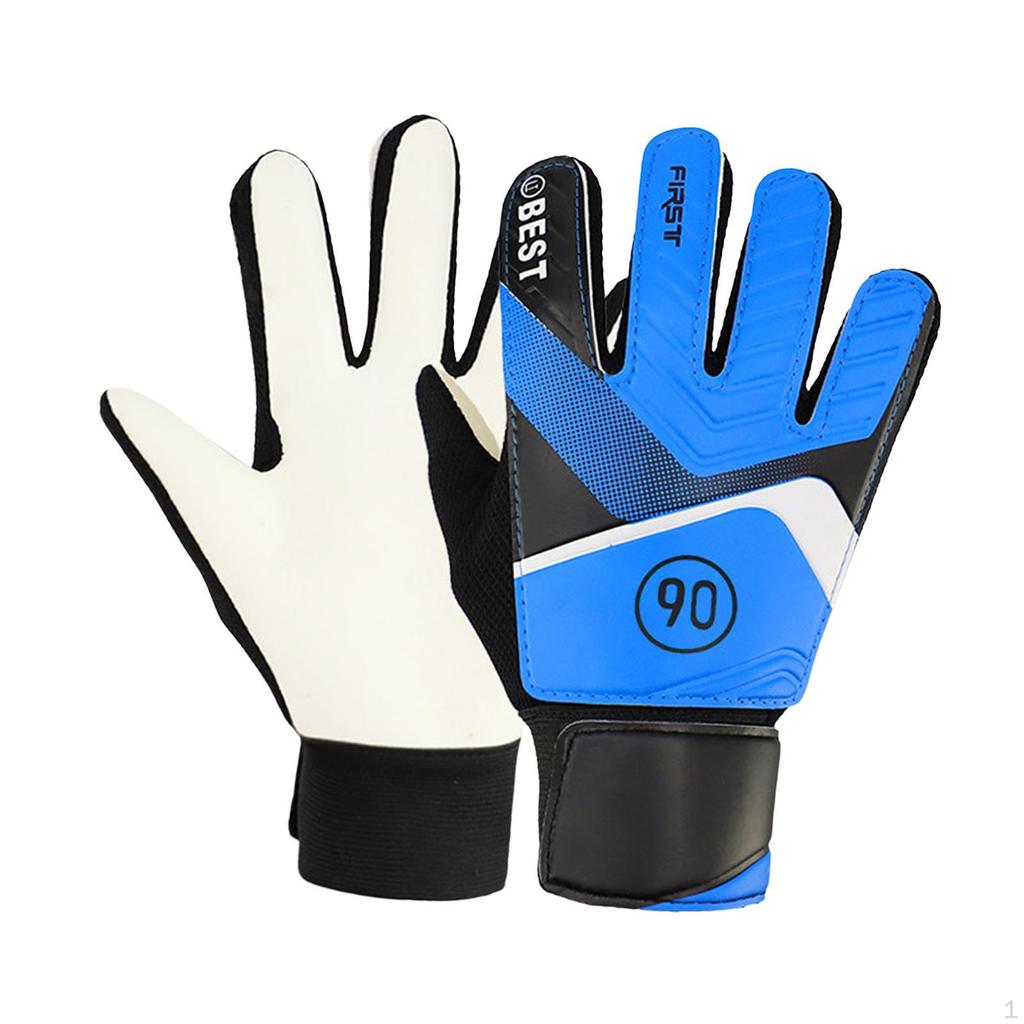 Children's Football Goalkeeper Gloves Thicken Strong Grip Breathable Professional Finger Protection