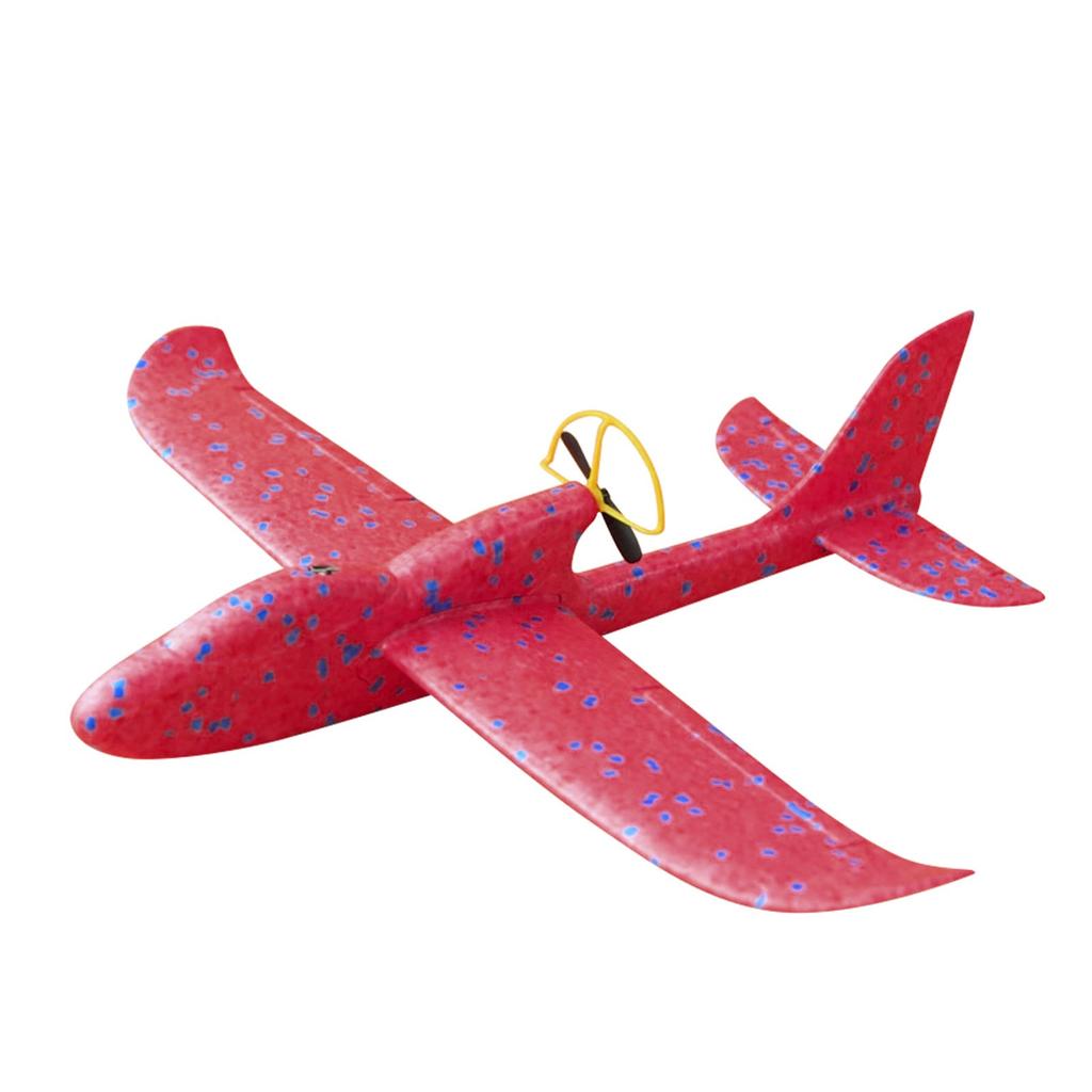 Airplane Toy, Foam Throwing Glider Plane For Kids, Rechargeable, Summer Outdoor Garden Flying Gadget For Children Boys Girls
