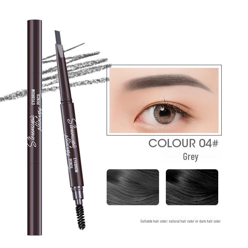 

Maiolee Dual Head Rotating Eyebrow Pencil - Waterproof, Sweatproof, Long-Lasting, Smudge-Proof.