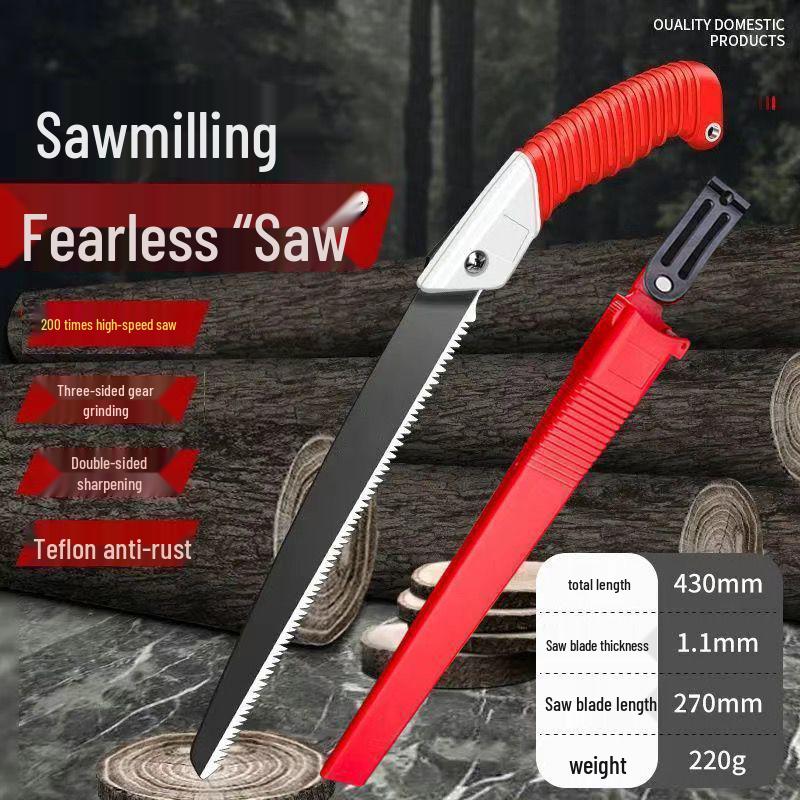 Высокоскоростная ручная пила из марганцевой стали для обрезки деревьев и сучьев