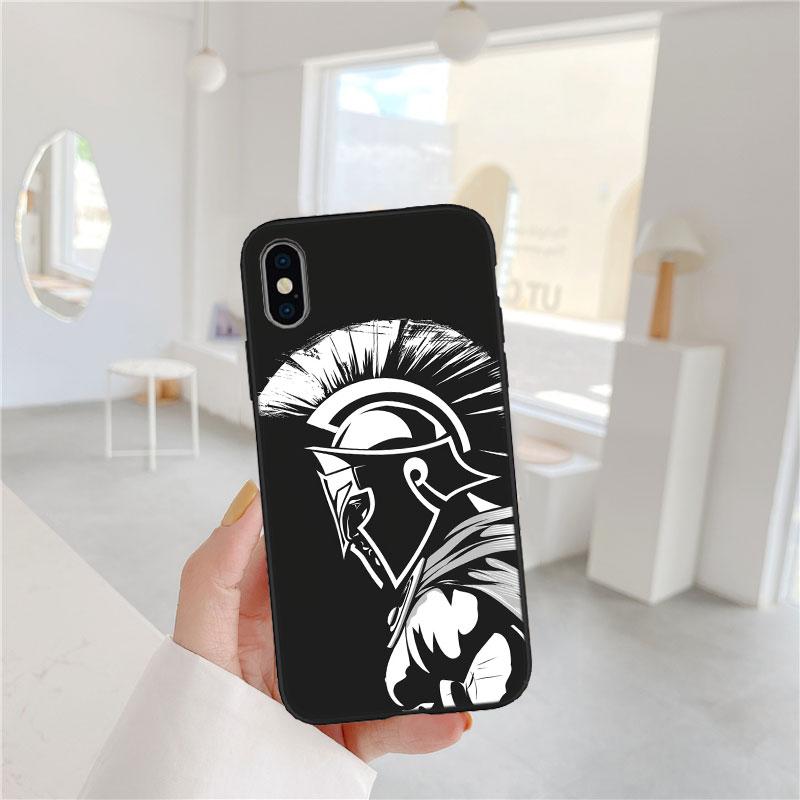 LO88 Spartaner Krieger Soft Shell Handyhülle für OPPO A3 Pro A72 A74 A76 A77 A77S A78 A79 A94 A95 A18 A40M A58