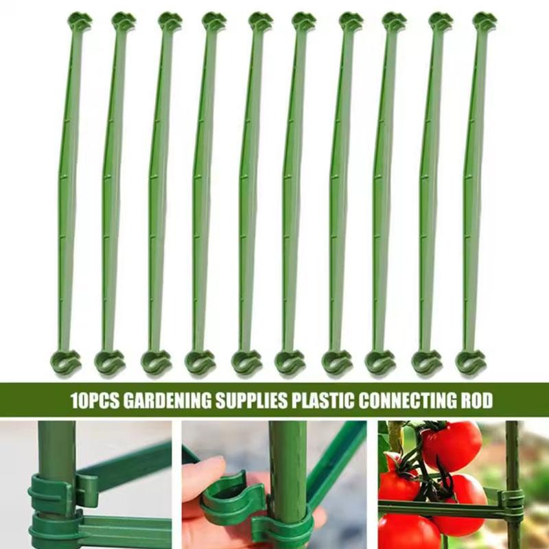 12/24 Piezas Brazos de Estaca para Jaula de Tomates de Jardín Ayuda para el Crecimiento de Plantas Soporte de Tallo de Planta