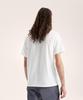 Akeuteligseu Arc Word Logo Ss Men'S - White Light / Solitude / Atqsm07991