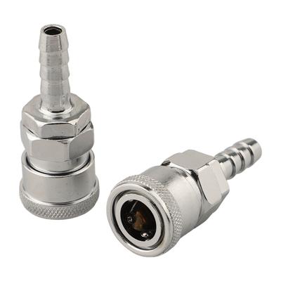 Air Hose Fittings Male Female Barb Coupler Compressor Air Tools Female Barb Coupler Smooth Appearance Compressor Air Tools