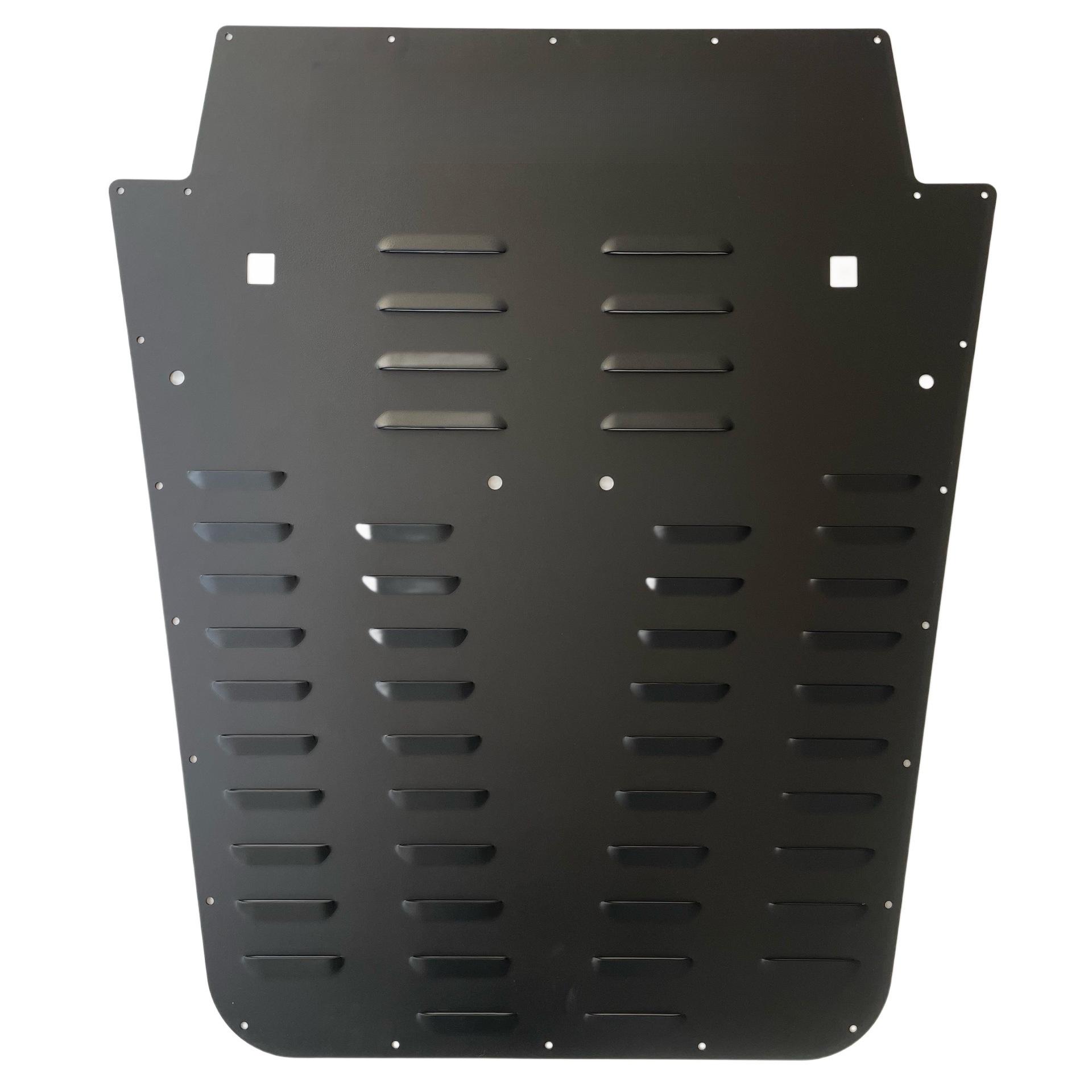 Jk Wrangler Modified Hood Heat Sink - Magnesium Aluminum for Improved Heat Dissipation. чёрный