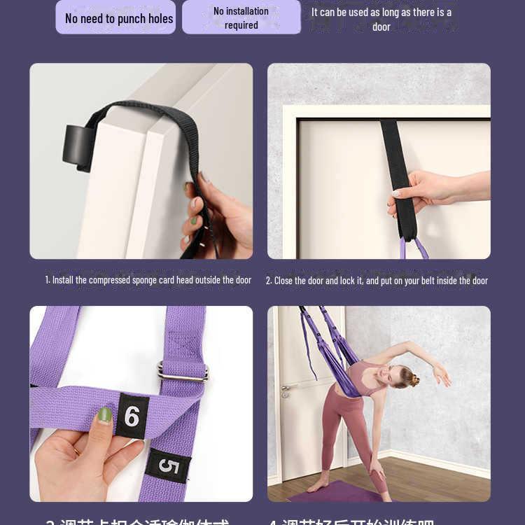 Corda Yoga Aereo: Fascia Addominale e Cintura Elastica per Home Backbends