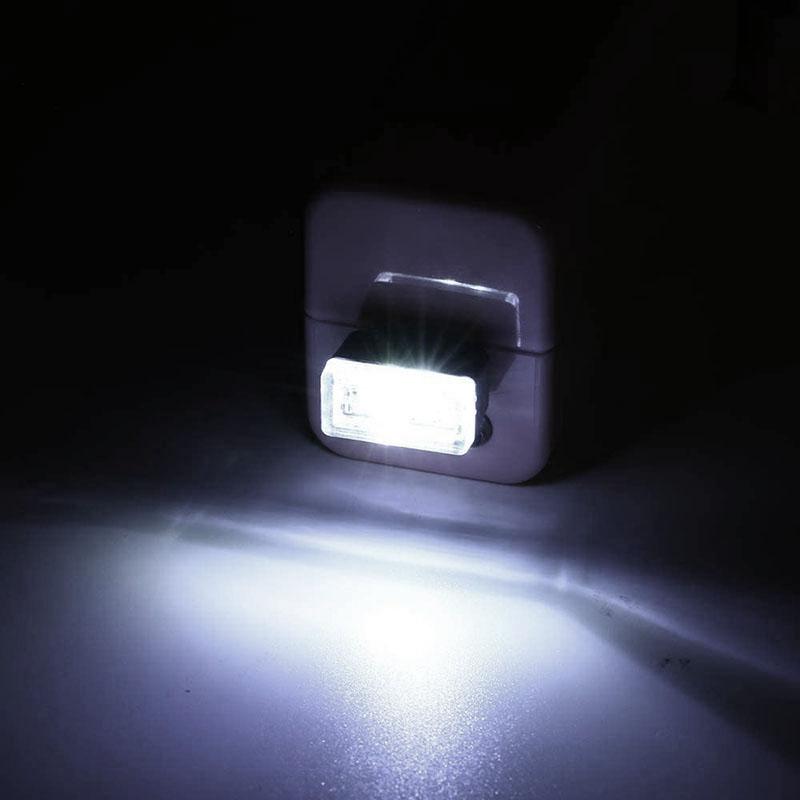 1/4/10 PCS Mini USB LED Atmosphere Light Car Interior Ambient Decorative Lighting Neon Styling Night Light White Red Blue