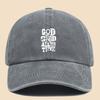 Printed Baseball Cap Urban Casual Trucker Hat Dad Hat Adjustable