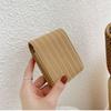 with Mirror Lipstick Bag Pu Leather Lipstick Storage Bag Portable Mini Cosmetic Bag  Travel