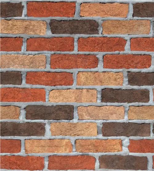 Home Decor 3D PVC Wood Grain Wall Stickers Paper Brick Stone wallpaper Rustic Effect Self-adhesive Home Decor Sticker Room