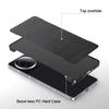 New Luxury Solid Color Leather Not Border Shockproof Phone Case For Honor 400 Pro 300 Ulttra 200 100 90 60 Pro Bumper Back Cover