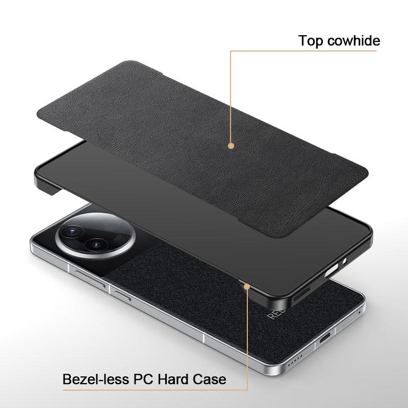 New Luxury Solid Color Leather Not Border Shockproof Phone Case For Honor 400 Pro 300 Ulttra 200 100 90 60 Pro Bumper Back Cover