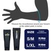 1Pair Volleyball Arm Sleeves With Protection Pads Thumb Hole For Passing Hitting Sports Forearm Support