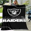 1pc Blanket Las Vegas Raiders Logo Print Design, Lightweight Blanket for Sofa, Bed- Soft &Warm, Gift for All Seasons Like Christmas, Halloween