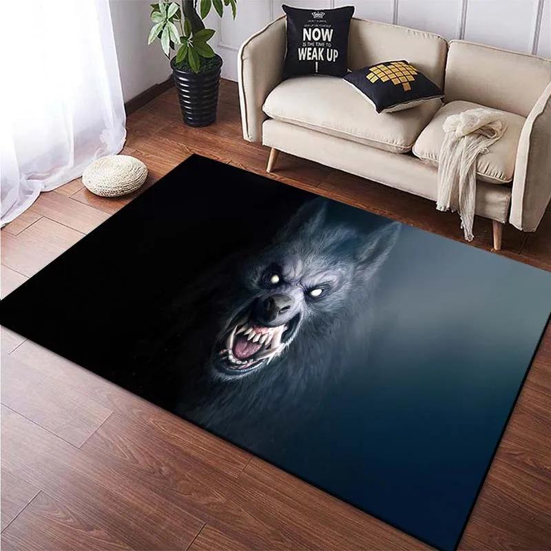 Wild Animal Wolf Floor Mat Door Front Decoration Home Living Room Floor Mat
