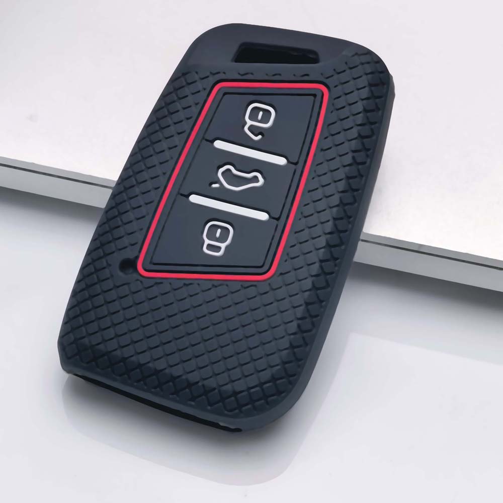 Key Case Cover for Volkswagen passat tiguan a7 b8 arteon mk2 atlas teramont superb Anti-Scratch Guard Shockproof Protection Soft Grip Texture