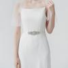 Ribbon Bridal Belt Long Bridal Sashes Sweet Wedding Belt  Women