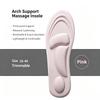 4D Memory Foam Orthopedic Insoles Foot Care Arch Support Pads for Women Men Flat Feet Daily Walking Standing Jobs