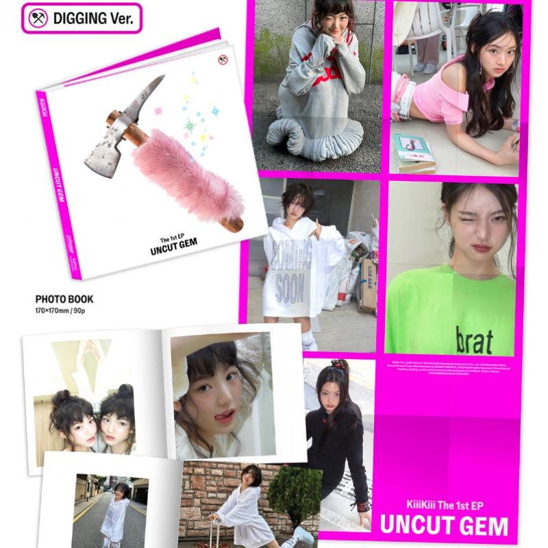 Kiiikiii   Uncut Gem   1st Ep Album  Digging Ver. 