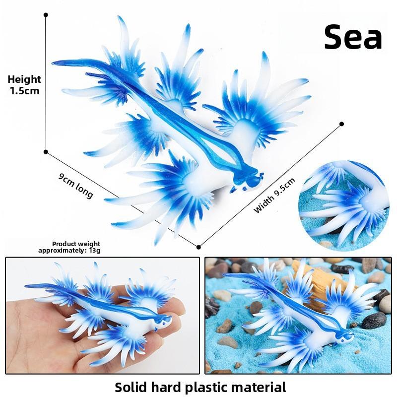 Tropical Fish Tank Decor Plastic Model Marine Animal Toy For Aquarium Enthusiasts
