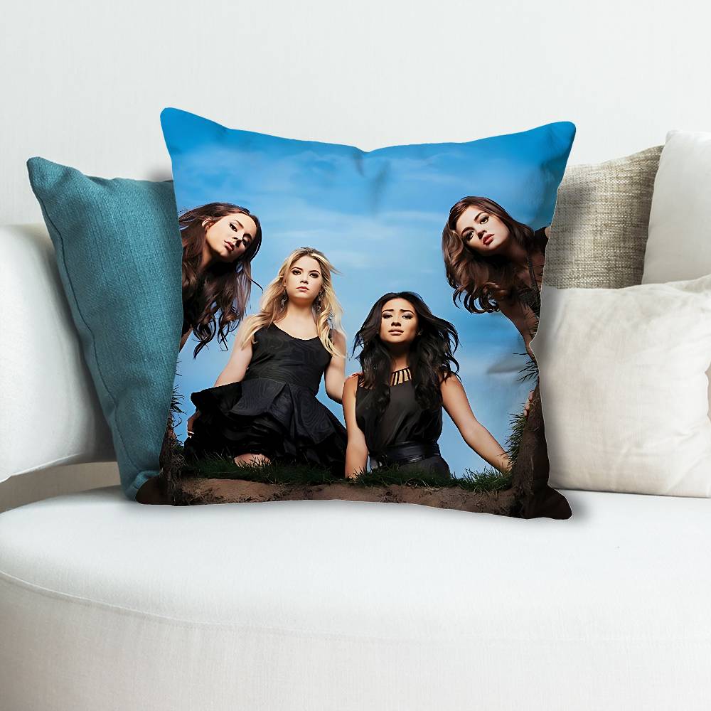 PPretty Little LLiars TV Anime Celebrity Merchandise AllMatch Printed Pillow Case Sofa Car Office Room Decoration Protector
