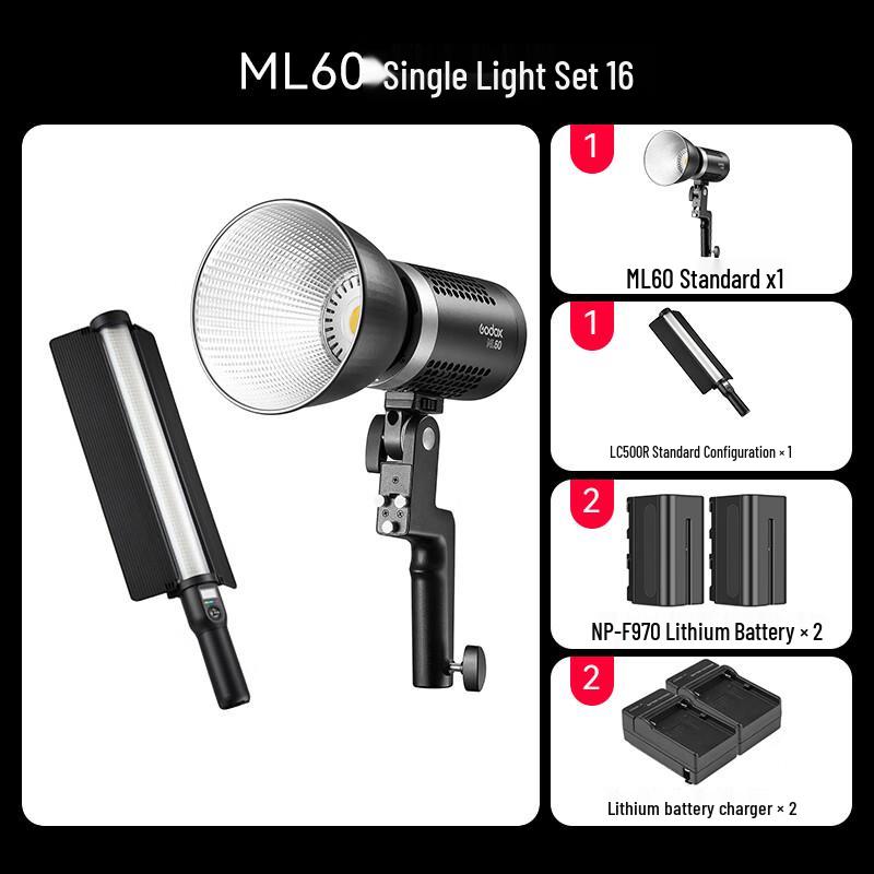 Godox ML60 LED Video Light Kit