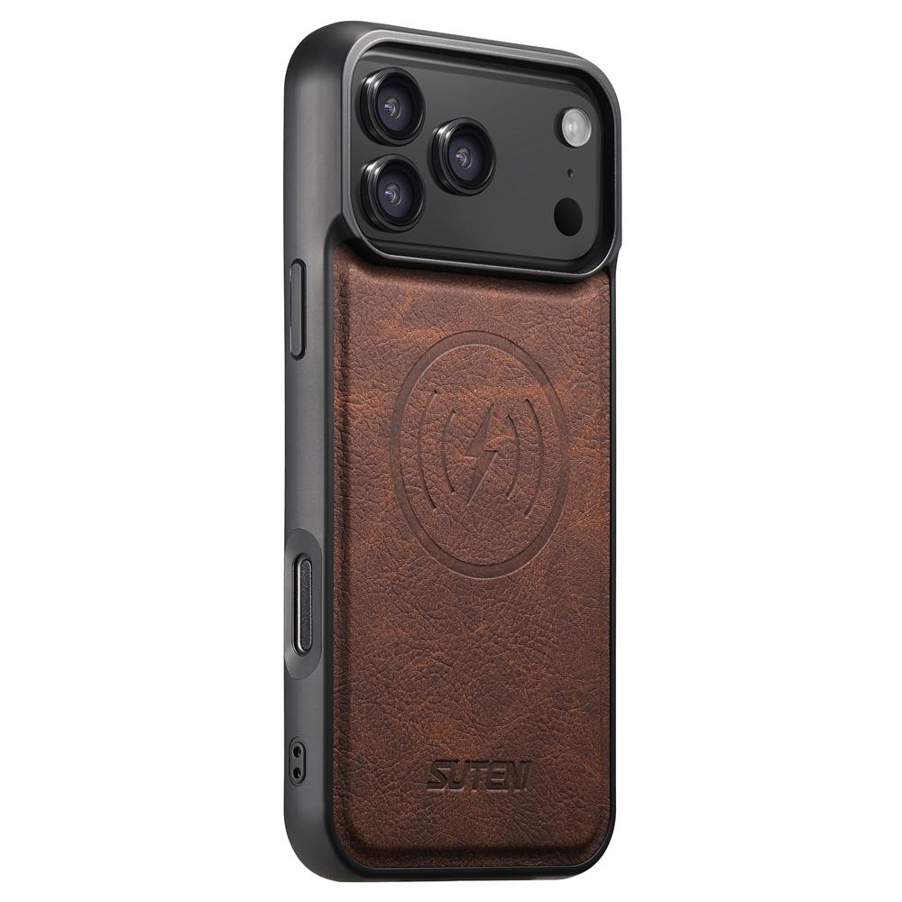 

Luxury Leather Retro Magnetic Case For iPhone 17 Air 16 15 14 13 12 Pro Max Plus For Magsafe Wireless Charging Shockproof Cover iPhone 15