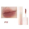 Lápiz labial Barro labial crema pequeña puré show blanco boca rojo caja ciega brillo labial mate